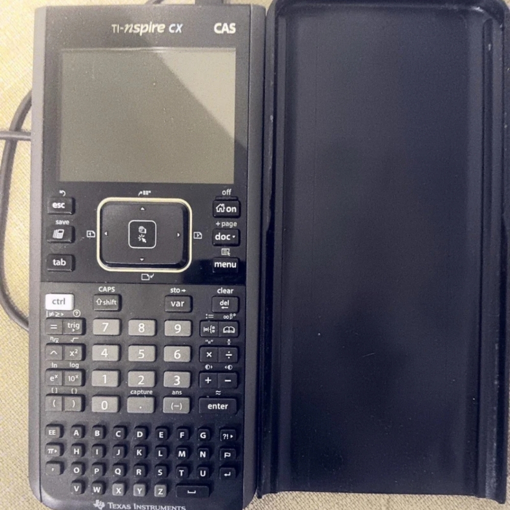 Texas Instruments TI Nspire CX Graphing Calculator works